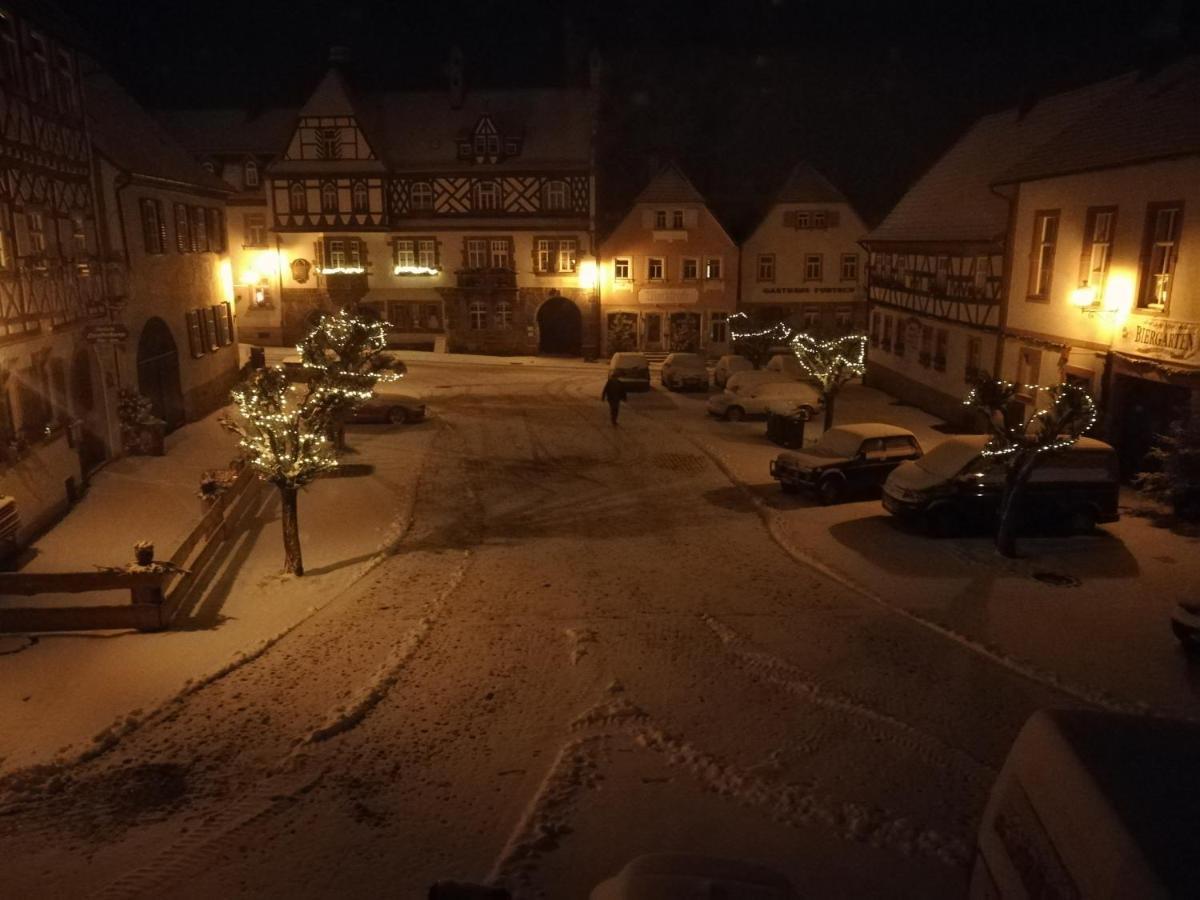 Ferienwohnung Sesslach Altstadt Esterno foto