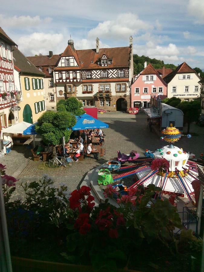Ferienwohnung Sesslach Altstadt Esterno foto